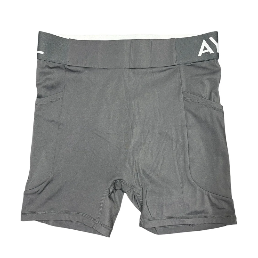 Women's AYBL Sports Bra & Shorts Set - Gray‎ - M